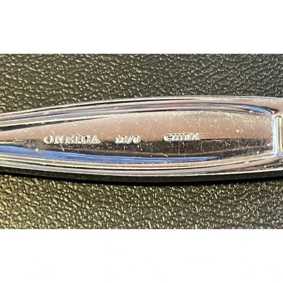 Oneida Alexandria Stainless Steel Tablespoons Set Of 5 18/0 Replacements - Picture 3 of 4
